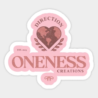 Direction Oneness Sticker